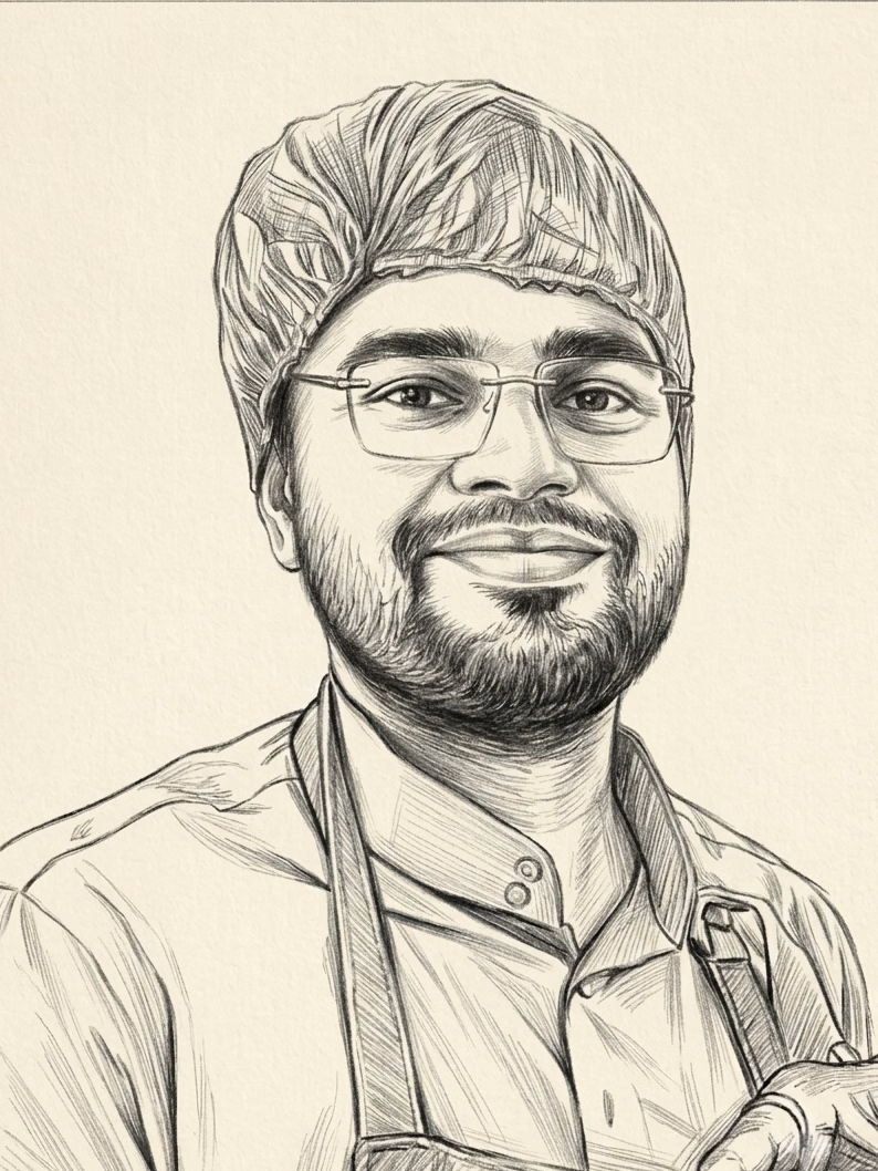 Praveen &mdash; Founder of Rare Cocoa, crafting every bar with passion